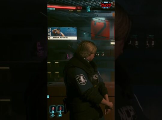 Patience is Key: Dealing with a Touchy Cop – Cyberpunk 2077 #shorts