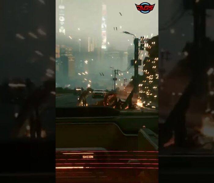 Motorcycle Assassin Attacks! Survive The Crazy Chase! – Cyberpunk 2077 #shorts