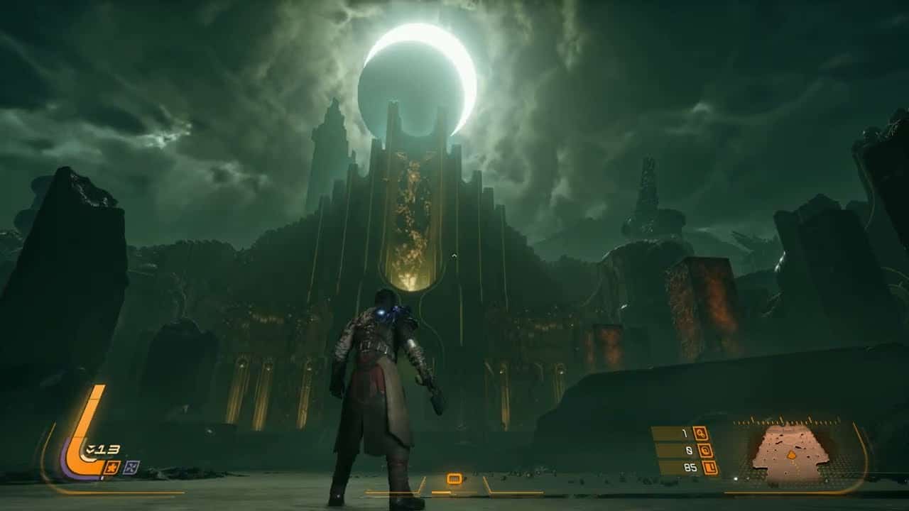 Saros – Biome 5 Desecrated Fortress: Search The City: Collect Audio Logs | Defeat Aurelia | PS5 Pro