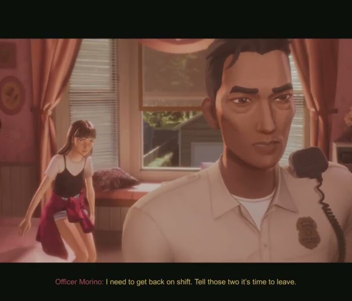 Mixtape – Cassandra’s House: Officer Morino Introduction Cutscene | Cassandra Grounded