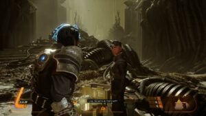 Saros – Shattered Descent: Activate Bridge Controls | Talk with Lina “Stack and Sheridan Are Dead”