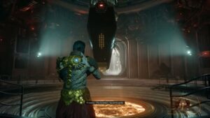 Saros – Cathedral: The Passage: Speak to Primary “Echelon Became Gods” | PS5 Pro