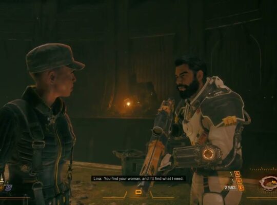 Saros – Acolyte’s Haven: Find and Talk To Lina “You And I Are The Only Ones Left” | PS5 Pro