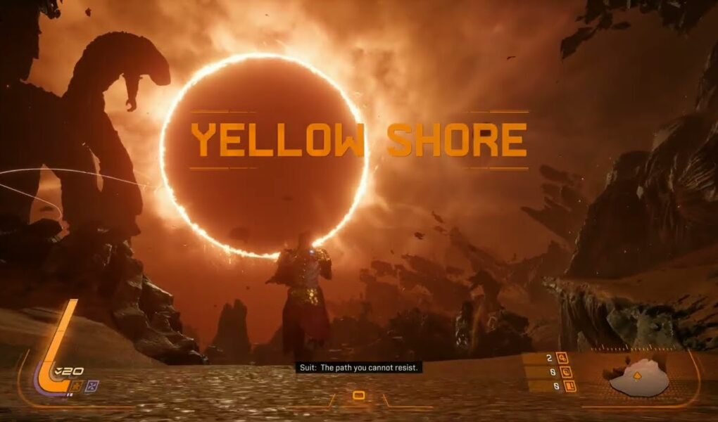 Saros – Yellow Shore: Reach Shore: “No Second Chance” Nitya Holocache | Defeat Consort | PS5 Pro