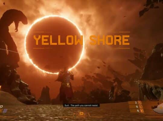 Saros – Yellow Shore: Reach Shore: “No Second Chance” Nitya Holocache | Defeat Consort | PS5 Pro