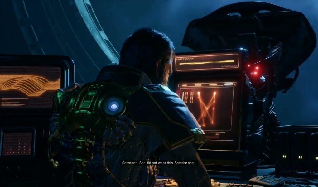 Saros – The Passage: Speak with Constant “She Did Not Want This” Opens The Way In | PS5 Pro