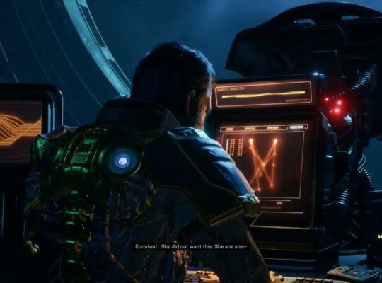 Saros – The Passage: Speak with Constant “She Did Not Want This” Opens The Way In | PS5 Pro