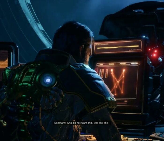Saros – The Passage: Speak with Constant “She Did Not Want This” Opens The Way In | PS5 Pro