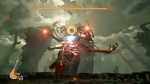 Saros – Cathedral: Defeat The Priestess Action Set piece Sequence | PS5 Pro Gameplay