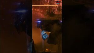 ULTIMATE Boss Fight! Player Unleashes EPIC Shield & Dodges FIERY Attacks! SAROS – #shorts