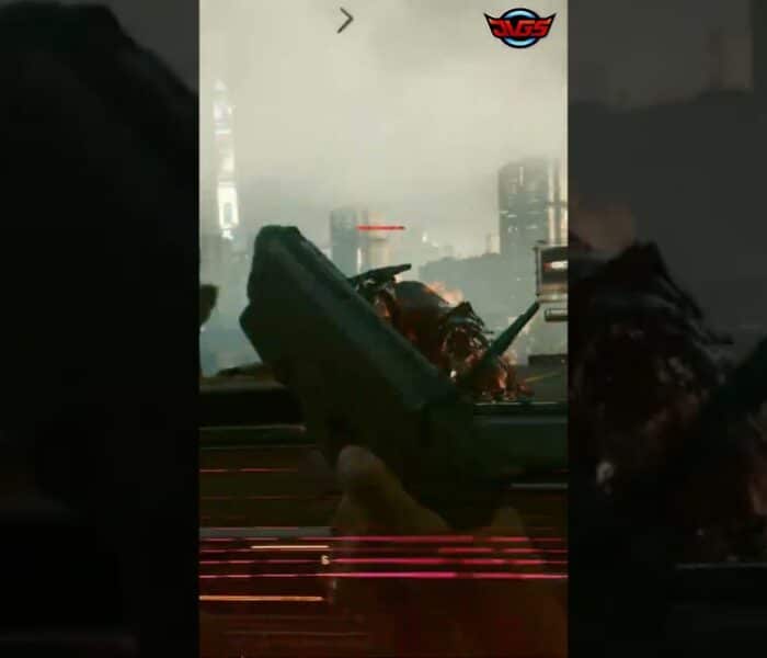 Cyberpunk 2077: ROBOT BATTLE Royal Survival! #shorts
