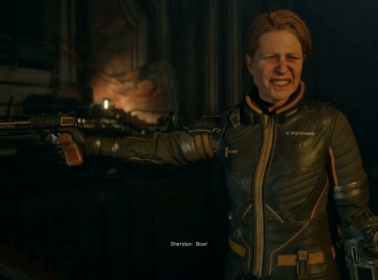 Saros – Biome 4: The Passage: Arjun Shoots Sheridan Who Killed Stack “No Easy Choices” Cutscene
