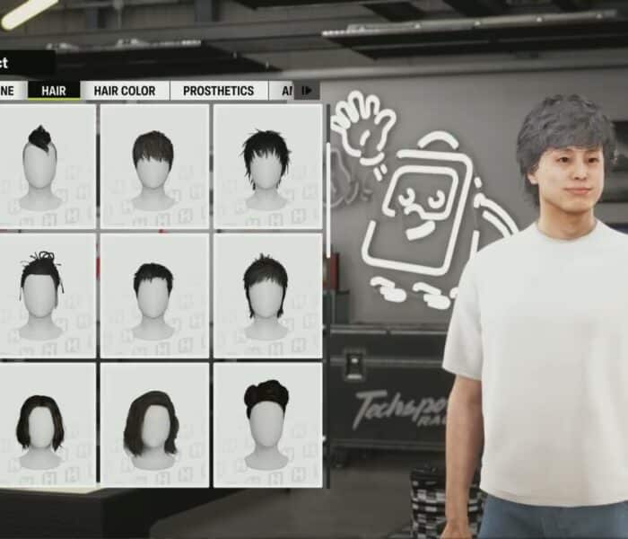 Forza Horizon 6 – Character Select Customization: Body Type, Skin Tone, Hair Color, Prosthetics