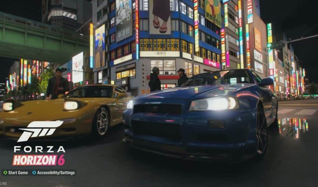 Forza Horizon 6 – Game Start Up Cutscene | Japan | Car Culture | Music