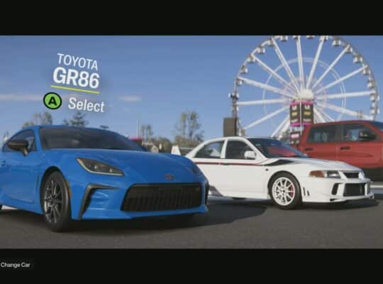 Forza Horizon 6 – Choose Your Car: Toyota GR 86, Lancer Evolution VI GSR TM Edition or RAM 1500 TR