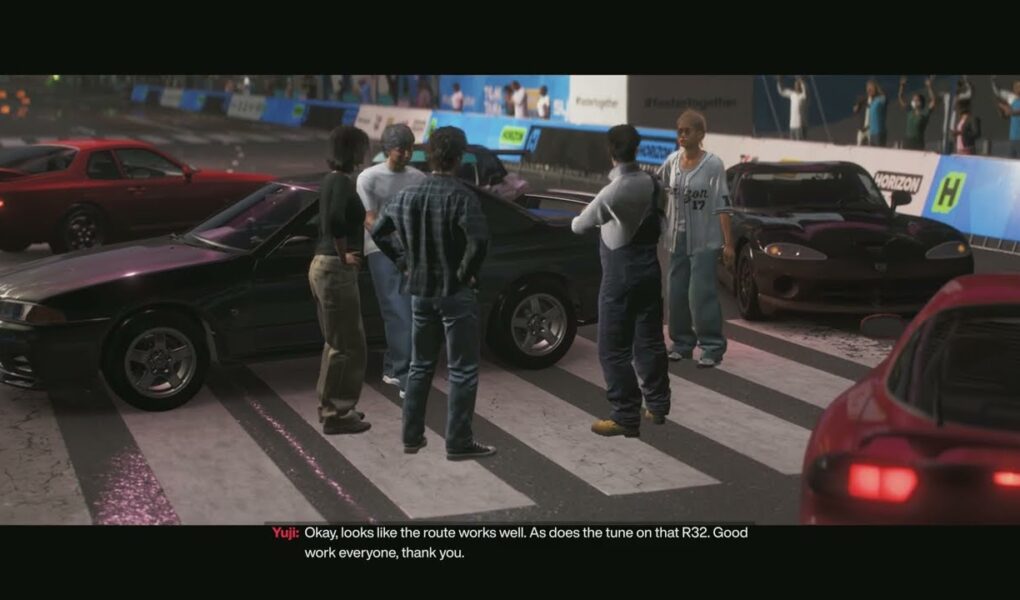 Forza Horizon 6 – Yuji San “Good Work” Spring Cherry Blossoms Cutscene | Set A Route To An Event