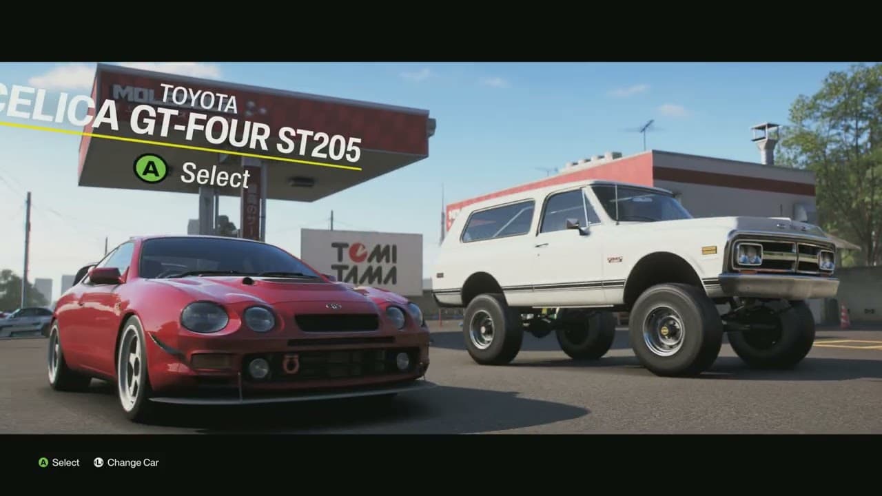 Forza Horizon 6 – Choose First Car: Nissan Silvia K’S | Toyota Celica GT Four ST 205 or GMC Jimmy