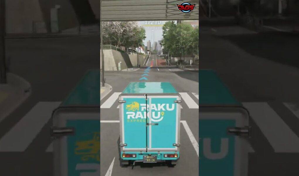 Forza Horizon 6 – Delivery Mission: Navigating City Chaos for RAKU RAKU EXPRESS! #shorts