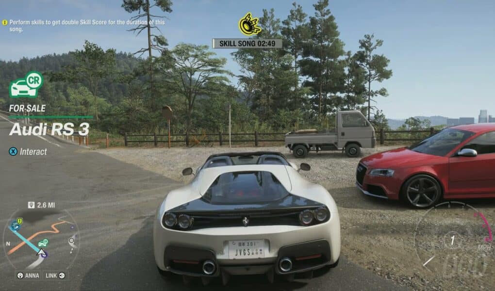 Forza Horizon 6 – Purchase Audi RS3 Sportback 2011 Ramen 22: Ohtani Location