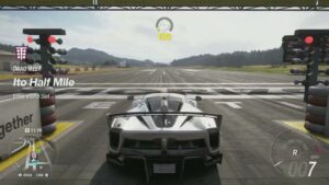 Forza Horizon 6 – Drag Meet – Ito Half Mile: 2018 FXX K Evo ‘Welcome Pack’ 200 mph Gameplay