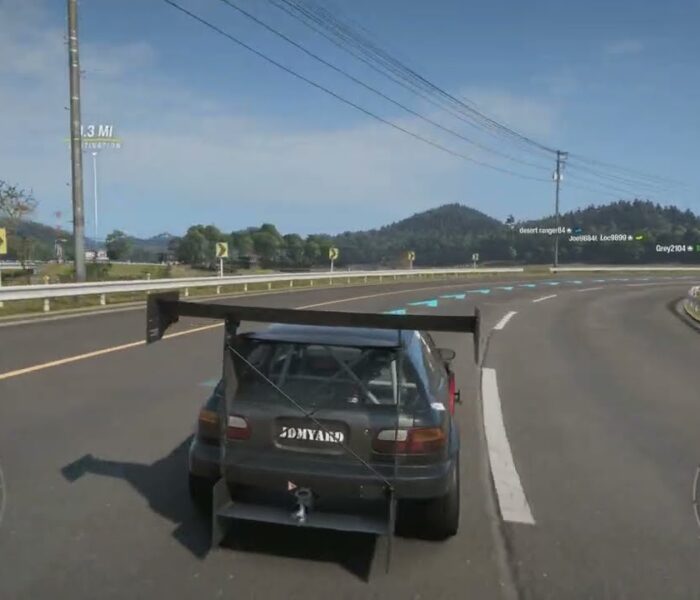 Forza Horizon 6 – 1992 #21 Hardrace JDMyard Civic WTAC | Speed Trap Ito Region Ito Straight