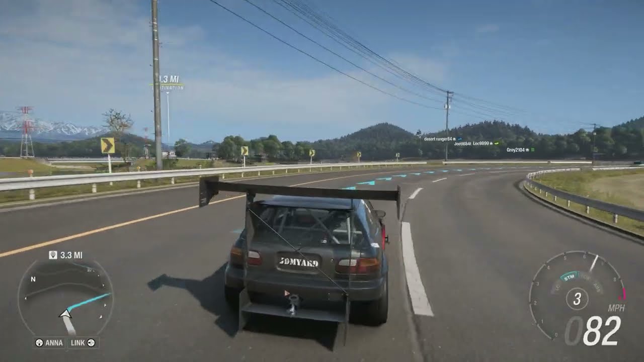 Forza Horizon 6 – 1992 #21 Hardrace JDMyard Civic WTAC | Speed Trap Ito Region Ito Straight