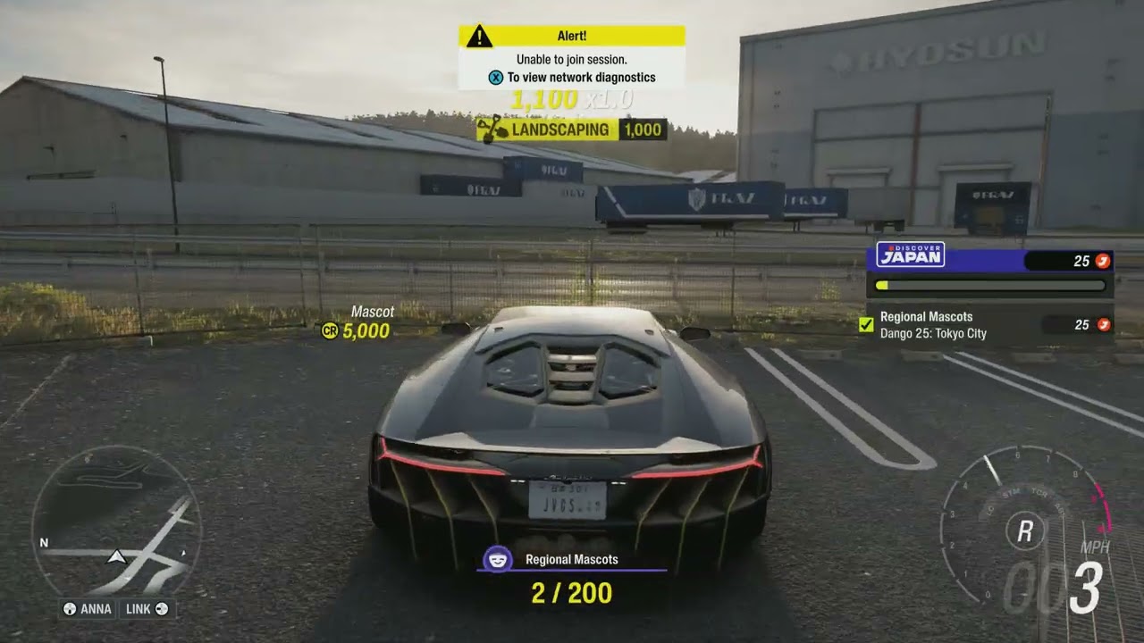 Forza Horizon 6 – Discover Japan: Dango 25 Tokyo City Mascot | 2016 Lamborghini Centenario LP 770