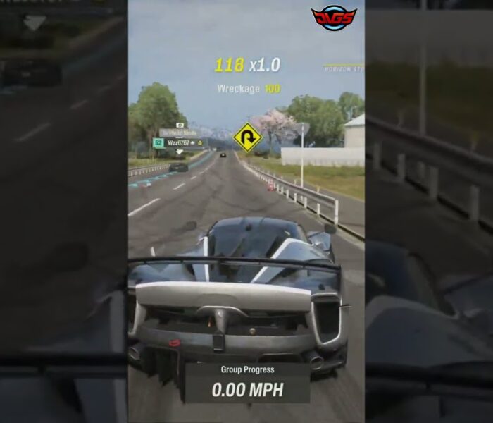 Forza Horizon 6 Stunt Party: Speed Trap Mayhem! 🏎️💨 #shorts