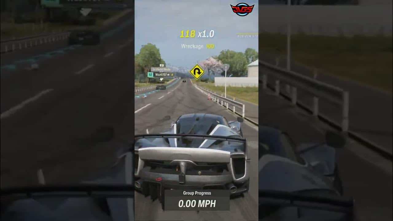 Forza Horizon 6 Stunt Party: Speed Trap Mayhem! 🏎️💨 #shorts