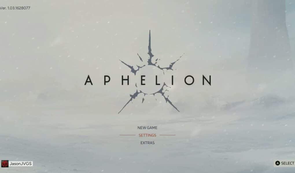 Aphelion – Xbox Series X Default Settings: Gameplay, Button Mapping, Accessibility, Audio