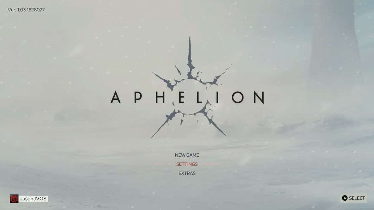 Aphelion – Xbox Series X Default Settings: Gameplay, Button Mapping, Accessibility, Audio