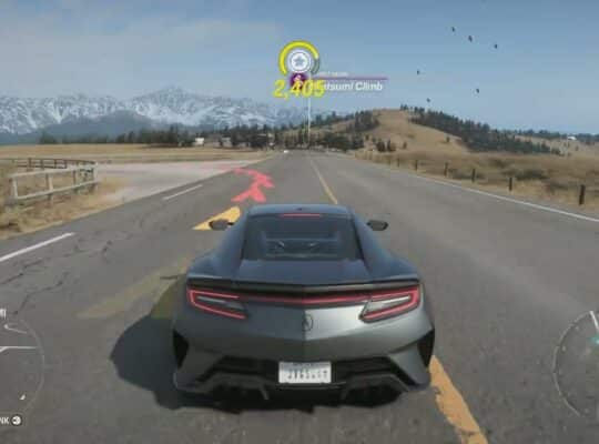 Forza Horizon 6 – Drive 2022 Acura NSX Type S Near Mount Fuji Gameplay