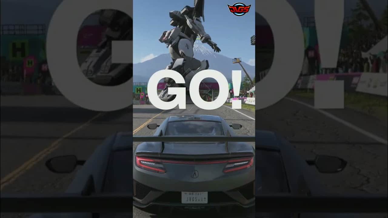 Robot Transforms & Flies! Epic Race Prep Begins! – Forza Horizon 6 #shorts