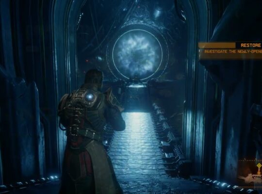 Saros – B5 Passage: Investigate The Newly Opened Wing: Arjun Meets Constant “She Made You” Cutscene