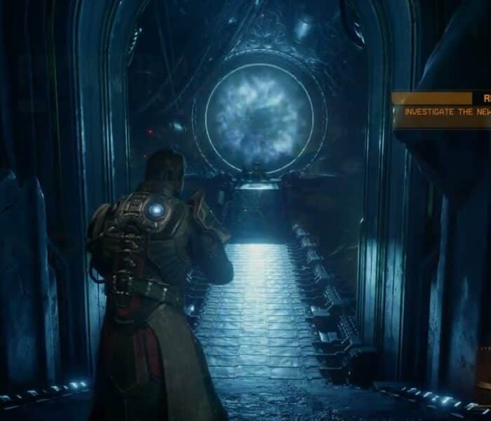 Saros – B5 Passage: Investigate The Newly Opened Wing: Arjun Meets Constant “She Made You” Cutscene
