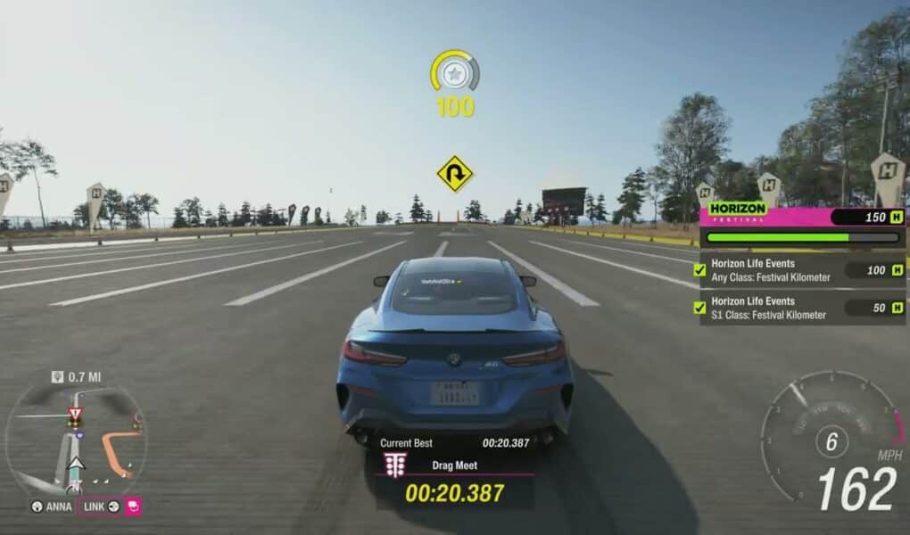 Forza Horizon 6 – Drag Meet Festival Kilometer: Danger Sign | 2020 BMW M8 Competition Coupe’