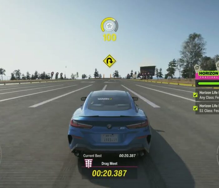 Forza Horizon 6 – Drag Meet Festival Kilometer: Danger Sign | 2020 BMW M8 Competition Coupe’