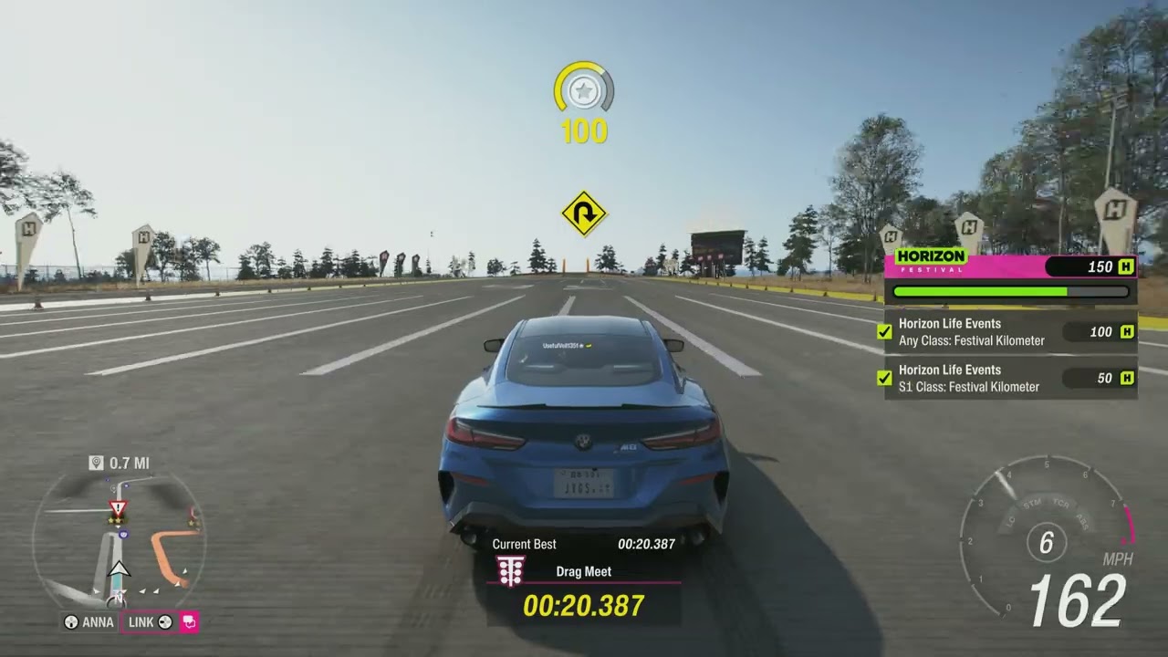 Forza Horizon 6 – Drag Meet Festival Kilometer: Danger Sign | 2020 BMW M8 Competition Coupe’