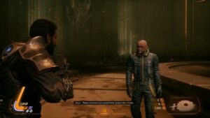 Saros – B5 Desecrated Fortress: Speak with Eli “This World Is Finally Showing Me It’s Truth”