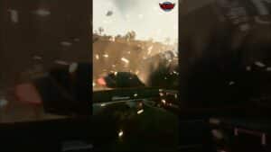 Cyberpunk 2077 – Explosive Car Chase: Survival in a World on Fire! #shorts