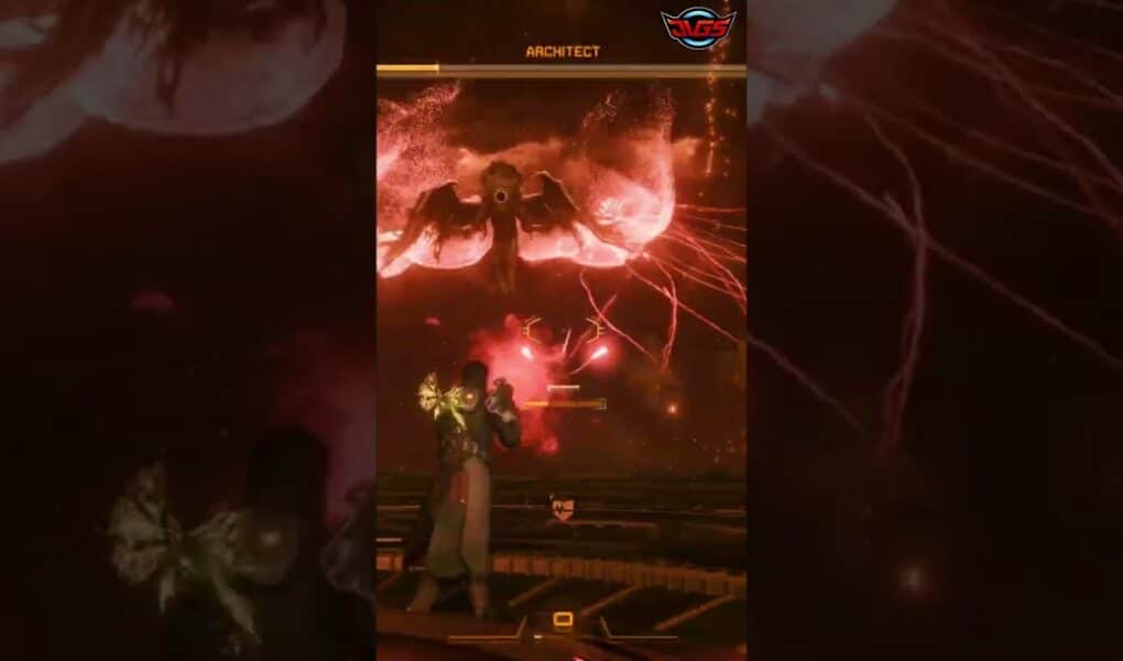 Epic Boss Battle: Dodge, Shield, Unleash Energy Storm! – SAROS #shorts