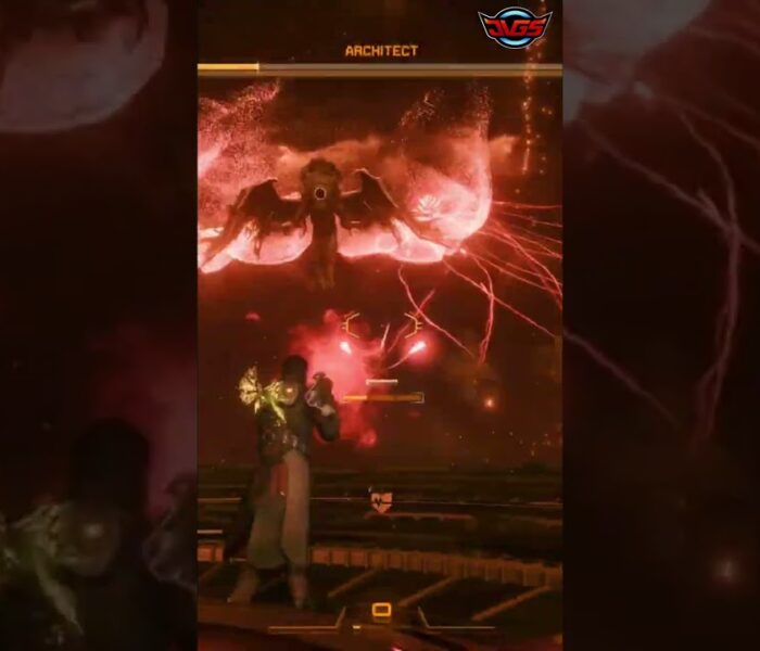 Epic Boss Battle: Dodge, Shield, Unleash Energy Storm! – SAROS #shorts