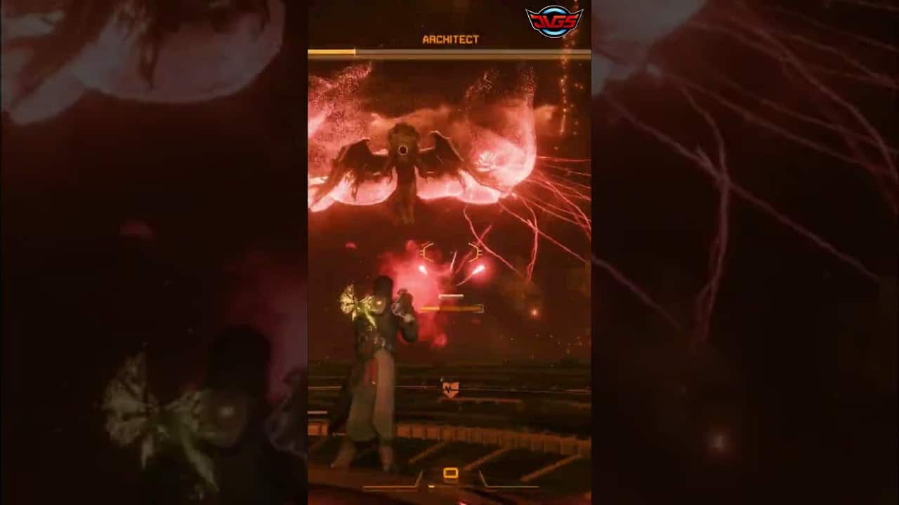 Epic Boss Battle: Dodge, Shield, Unleash Energy Storm! – SAROS #shorts