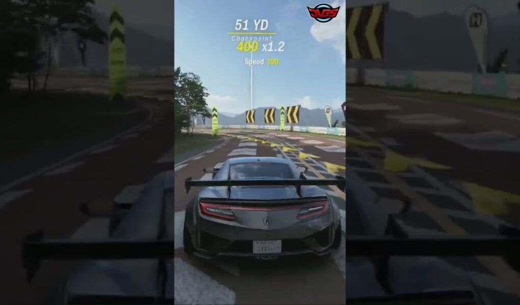ROBOT ATTACKS Race Track! Can You Survive? – Forza Horizon 6 #shorts