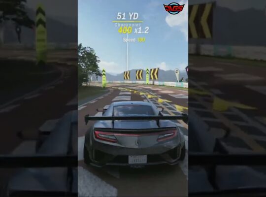ROBOT ATTACKS Race Track! Can You Survive? – Forza Horizon 6 #shorts