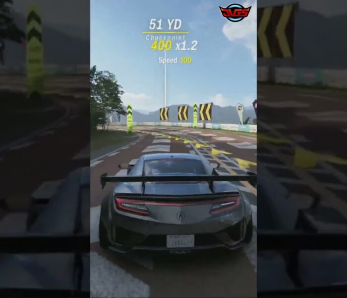 ROBOT ATTACKS Race Track! Can You Survive? – Forza Horizon 6 #shorts