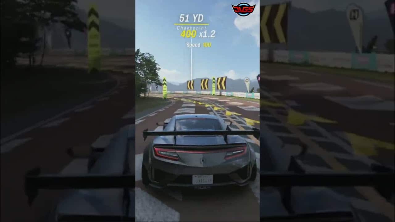 ROBOT ATTACKS Race Track! Can You Survive? – Forza Horizon 6 #shorts