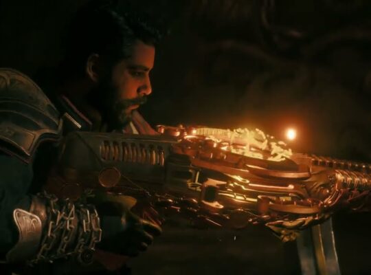 Saros – B6 Acolyte’s Haven: Use Eclipse: Acquire Ripsaw Chakram | Combat | Death Cutscene | PS5 Pro