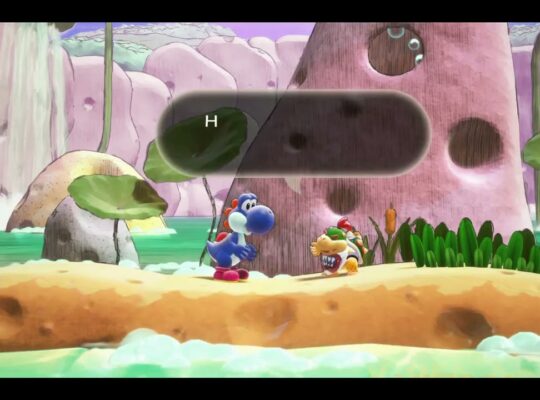 Yoshi and The Mysterious Book – Chapter 1: Yoshi Finds Bowser Jr and Kamek “What a Weirdo” Cutscene