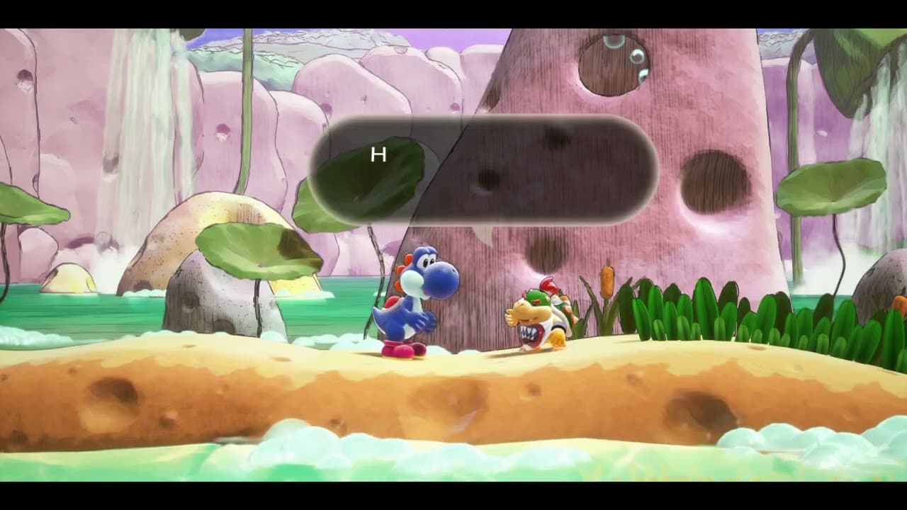 Yoshi and The Mysterious Book – Chapter 1: Yoshi Finds Bowser Jr and Kamek “What a Weirdo” Cutscene